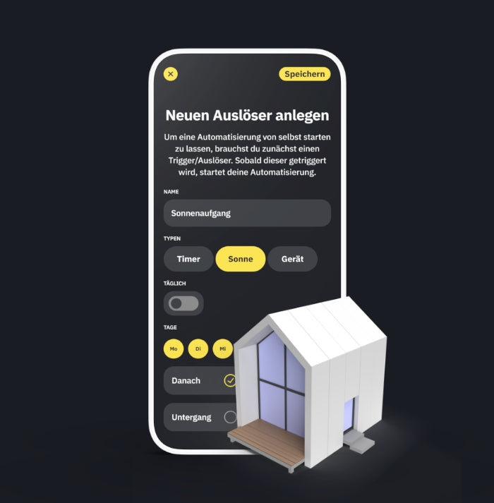 Automatisierungen ganz einfach in der App anlegen