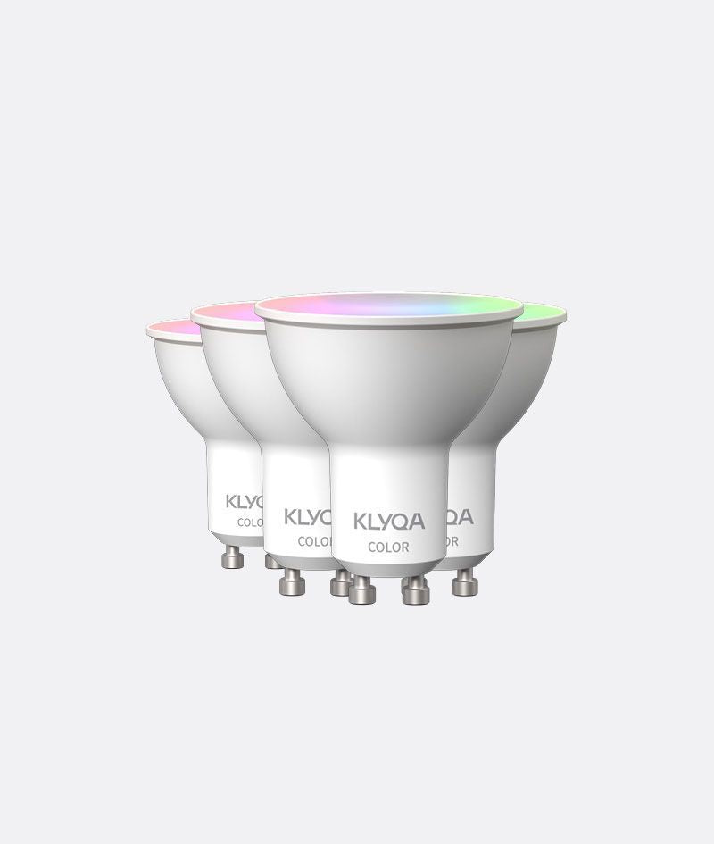 GU10 Color Strahler Viererpack