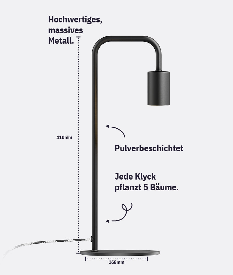 Klyck Black Tischlampe