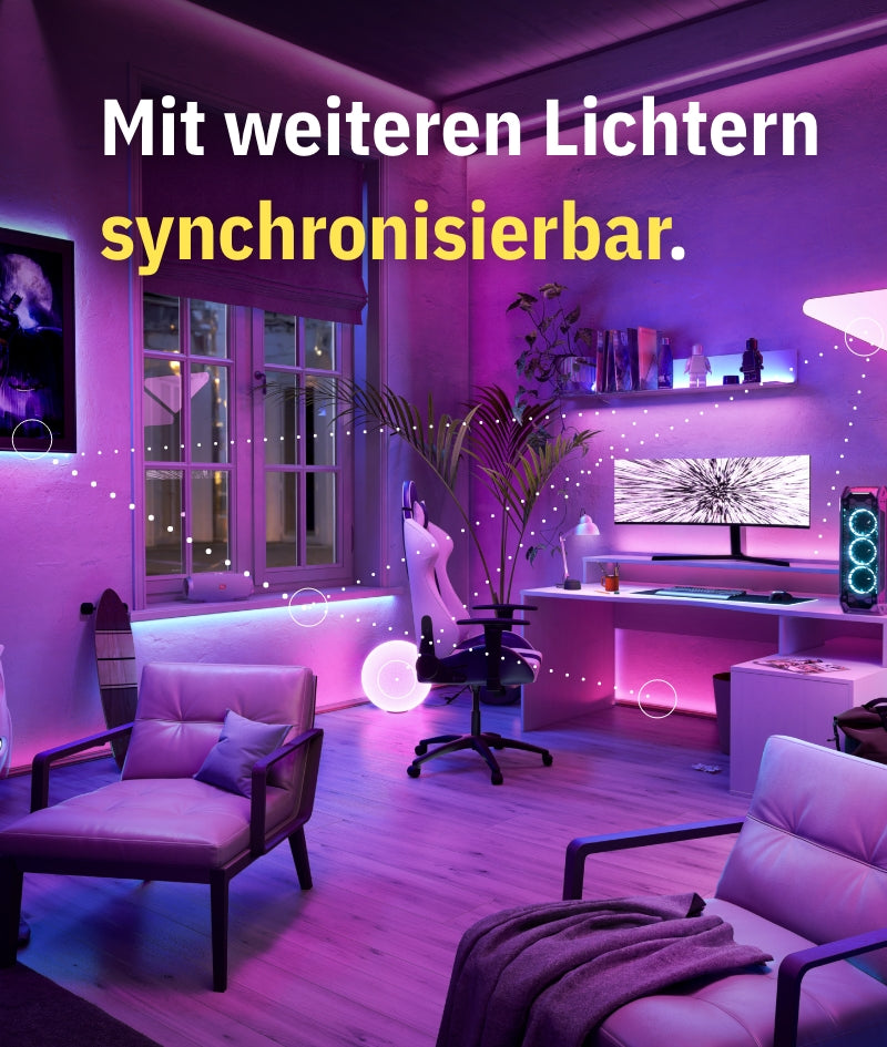 LED Strype Raum-Makeover-Paket