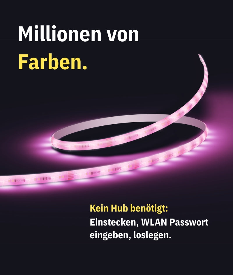LED Strype Raum-Makeover-Paket