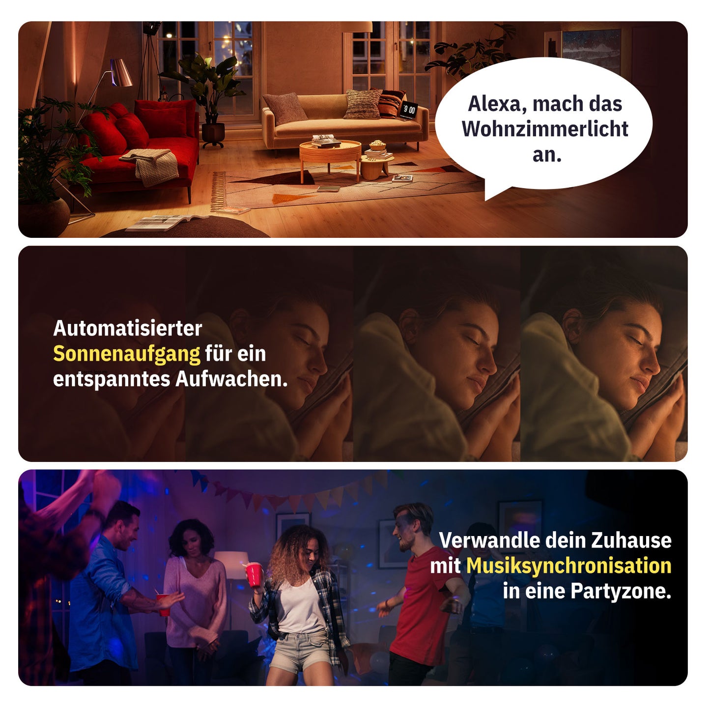 LED Strype Raum-Makeover-Paket