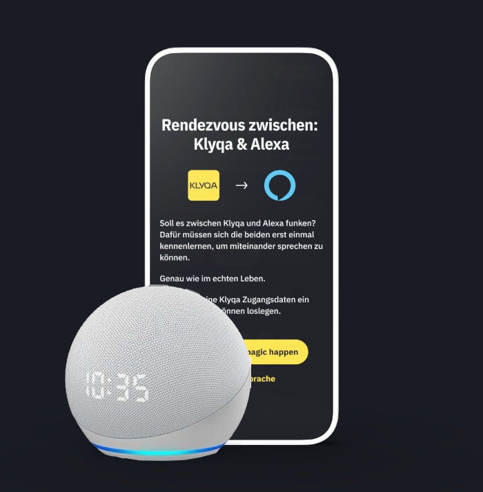 Versteht sich mit Alexa