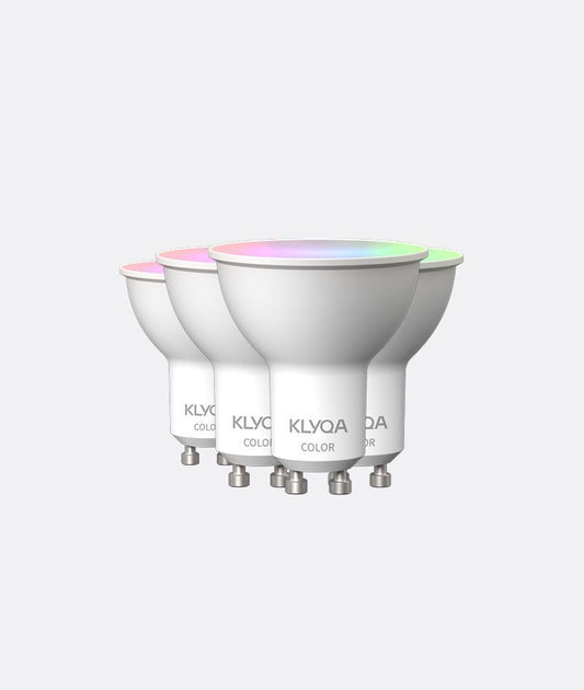 GU10 Color Strahler Viererpack