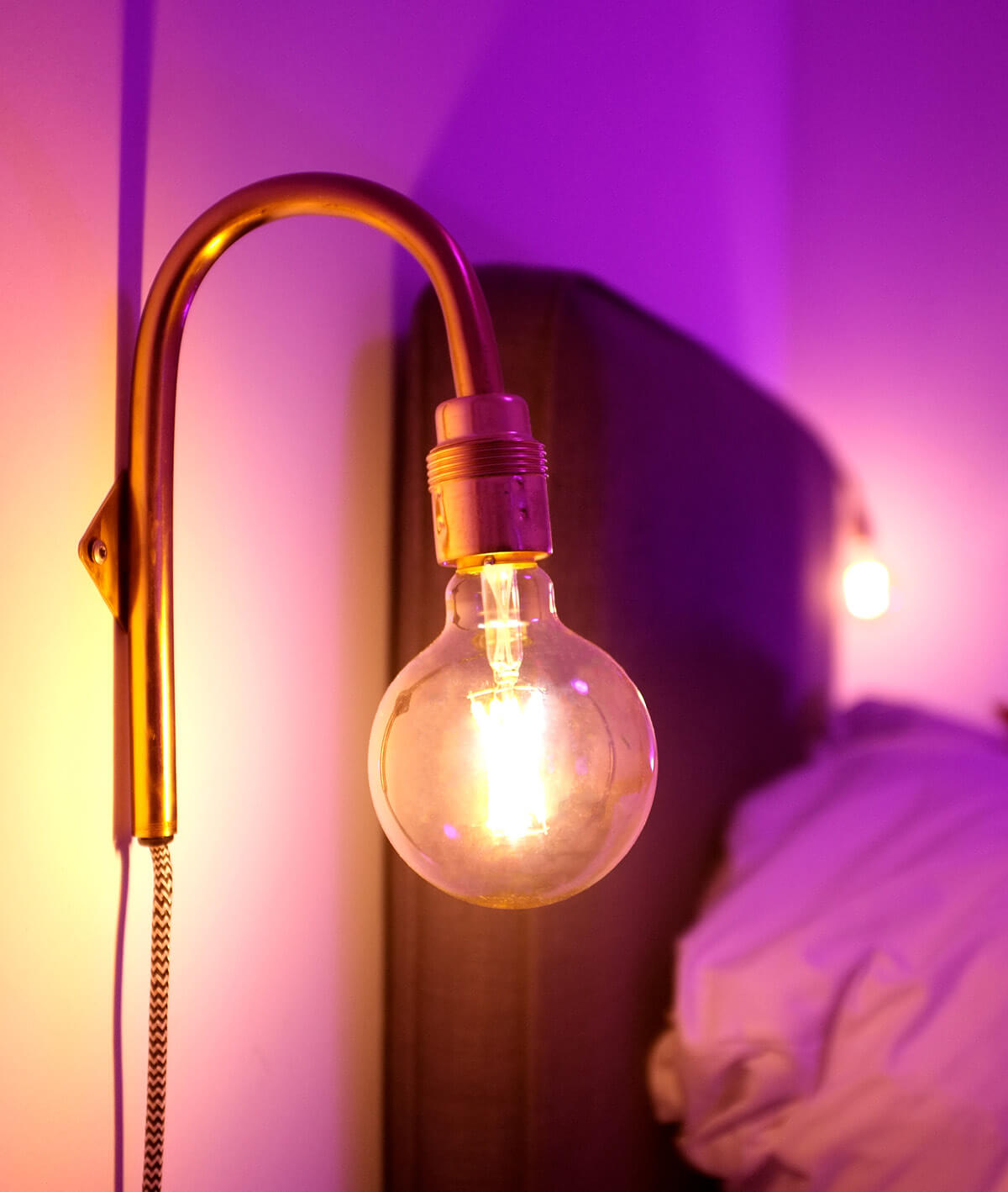 G95 Vintage smarte Glühlampe Schlafzimmer