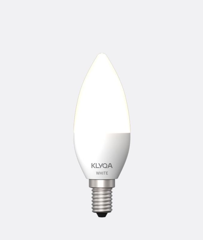 E14 White Lampe